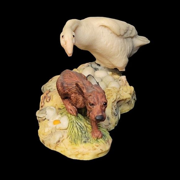 Vintage Schmid Lowell Davis Figurine White Swan - Picture 9 of 9